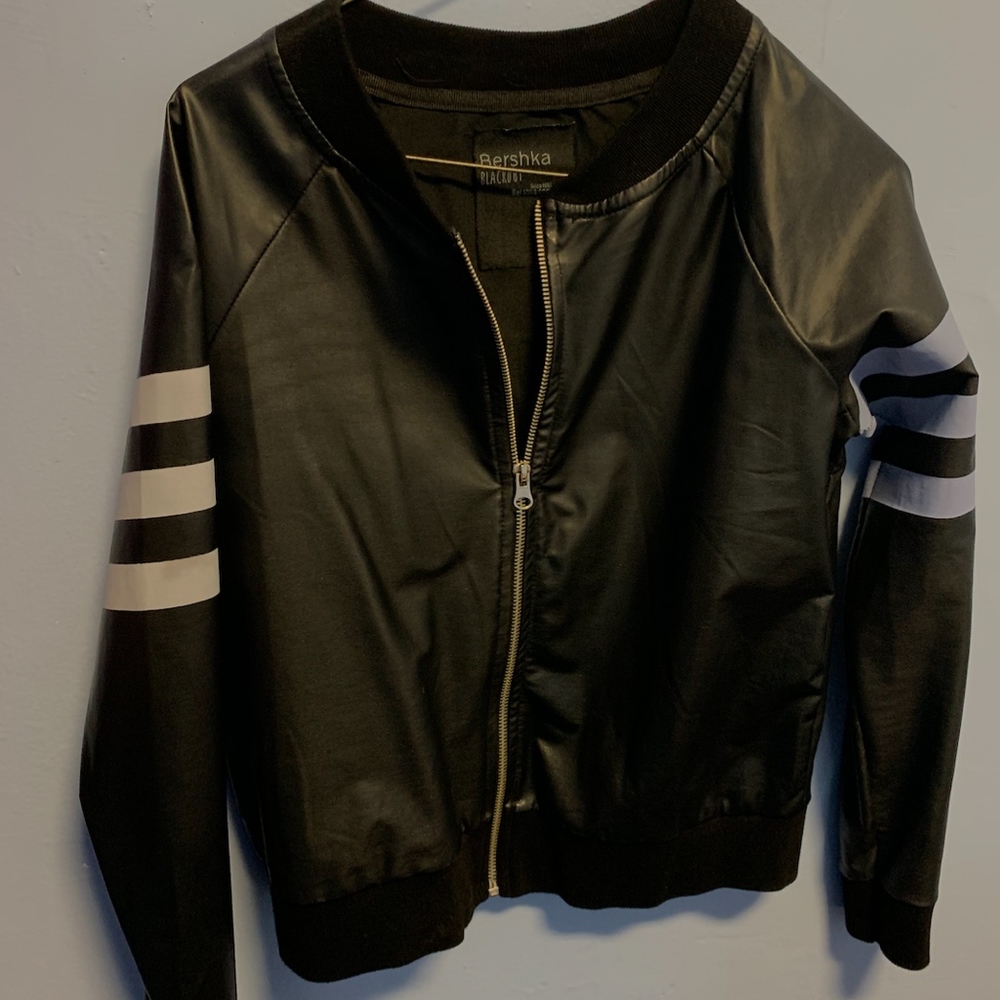 Bershka Thin Leather Jacket